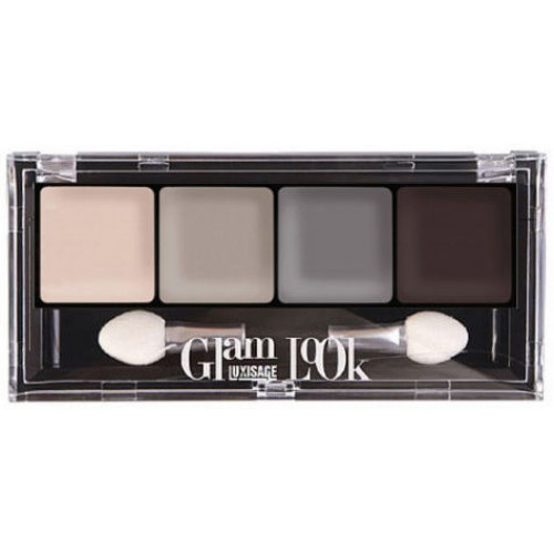 Тени для век LUXVISAGE Glam Look (4-х цветные) 05 Дымчатая