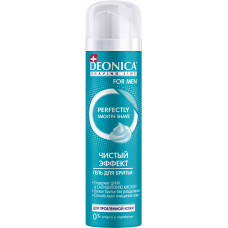 Deonica FOR MEN Чистый эффект гель для бритья для проблемной кожи, 200 мл