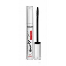 Тушь для ресниц LUXVISAGE Smoky eyes Панорамный объем черная