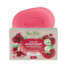 BioMio BIO-SOAP RU-CIS(22)+UZ/BY натуральное мыло. Гранат и базилик, 90 г