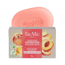 BioMio BIO-SOAP RU-CIS(22)+UZ/BY натуральное мыло. Персик и ши, 90 г