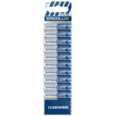Батарейка Ergolux мизинч LR03 Alkaline-BР12 батарейка 1,5В цена за 12шт